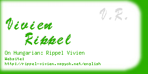 vivien rippel business card